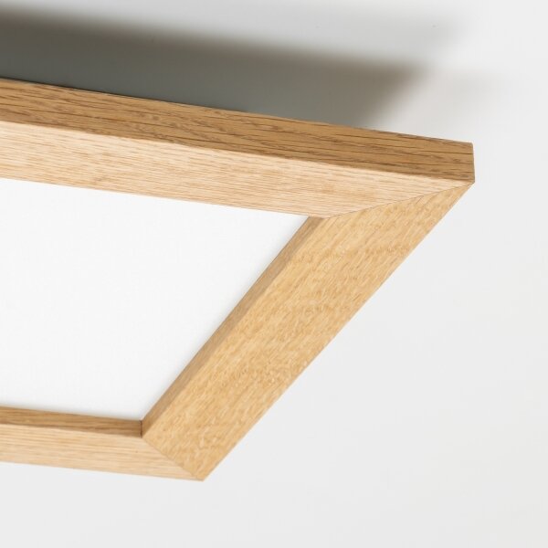 Brilagi - LED Stropní svítidlo SLIMFRAME WOOD LED/25W/230V 34x34 cm hnědá