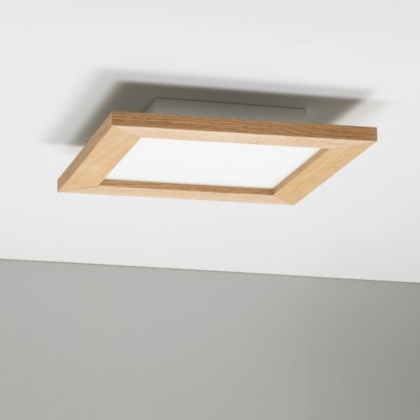 Brilagi - LED Stropní svítidlo SLIMFRAME WOOD LED/25W/230V 34x34 cm hnědá