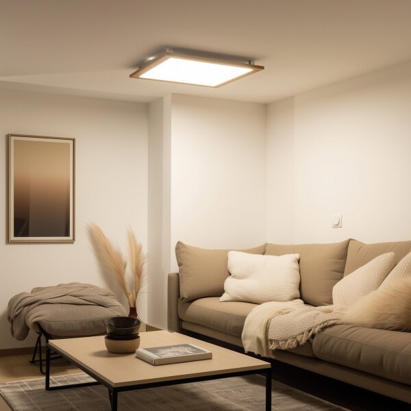 Eglo - LED Přisazený panel SALOBRENA LED/31W/230V hnědá