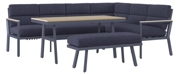 ZAHRADNÍ JÍDELNÍ SET 4dílné, kov, plast, textil Ambia Garden - Online Only zahradní nábytek, Online Only