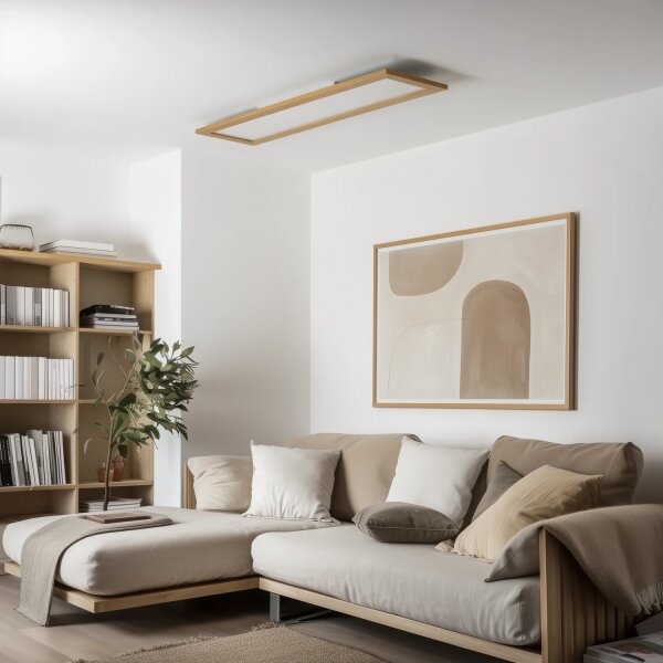 Eglo-LED RGBW St. přisazený panel SALOBRENA-C LED/34W/230V hnědá +DO