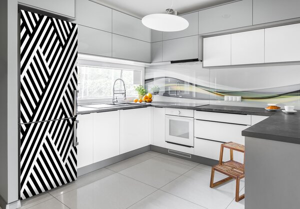 Nálepka tapeta na ledničku Gemetrické pozadí FridgeStick-70x190-f-106869944