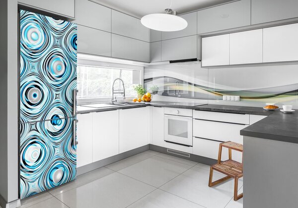 Nálepka na ledničku Fraktální grafika FridgeStick-70x190-f-106764182