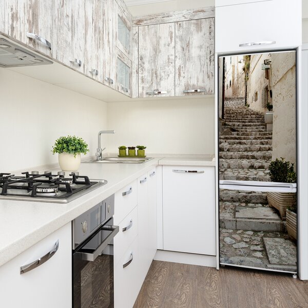 Tapeta nálepka na ledničku Ulička FridgeStick-70x190-f-106704385