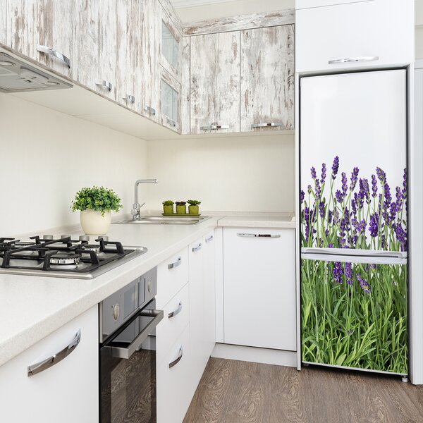 Foto nálepka tapeta lednička Pole levandule FridgeStick-70x190-f-107877649