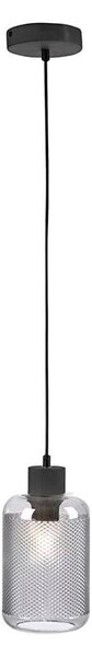 Paul Neuhaus 2006-25 - Lustr na lanku BOLETUS 1xE27/10W/230V pr. 14 cm šedá