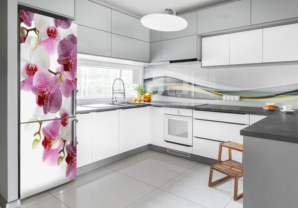 Nálepka fototapeta na ledničku Orchidej FridgeStick-70x190-f-107506962