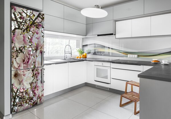 Foto nálepka tapeta květiny Magnolie FridgeStick-70x190-f-107287859