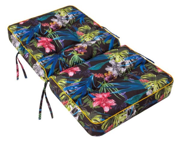 Polštář na zahradní houpačku VENUS 50 cm oxford, barevné listí
