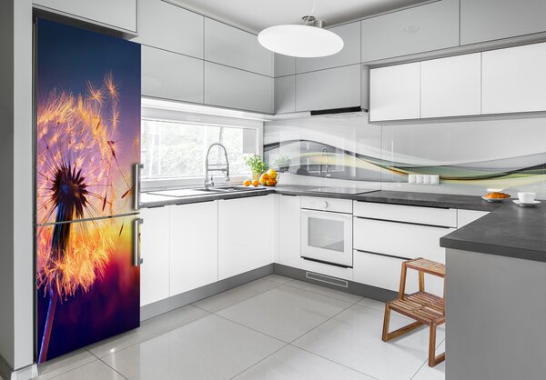 Nálepka fototapeta na ledničku Pampeliška FridgeStick-70x190-f-107327055