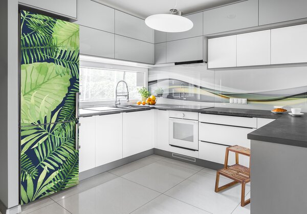 Fototapeta na ledničku Tropické listí FridgeStick-70x190-f-108126805