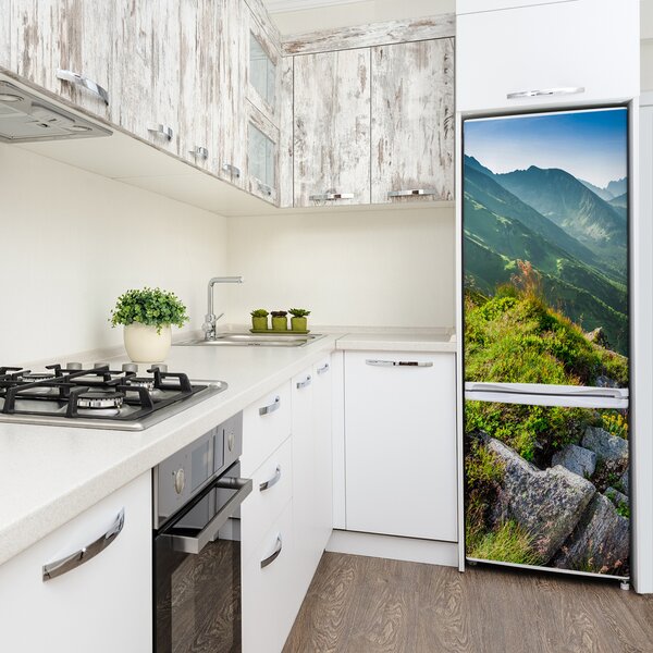 Nálepka na ledničku samolepící Hory léto FridgeStick-70x190-f-108007385