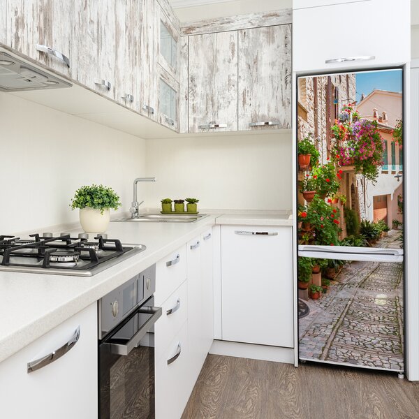 Tapeta na ledničku Italské uličky FridgeStick-70x190-f-108008671