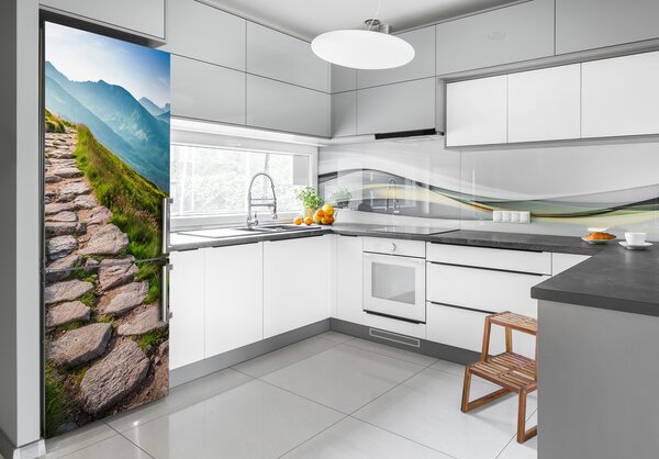 Nálepka na ledničku samolepící Horská stezka FridgeStick-70x190-f-108007408