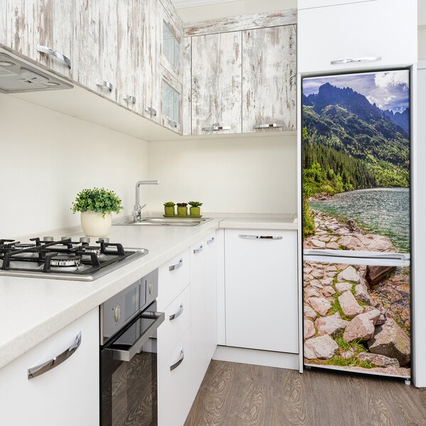 Foto nálepka na ledničku Mořské oko Tatry FridgeStick-70x190-f-108007889