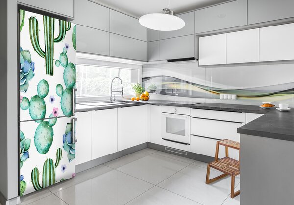 Nálepka fototapeta na ledničku Kaktury FridgeStick-70x190-f-108266665