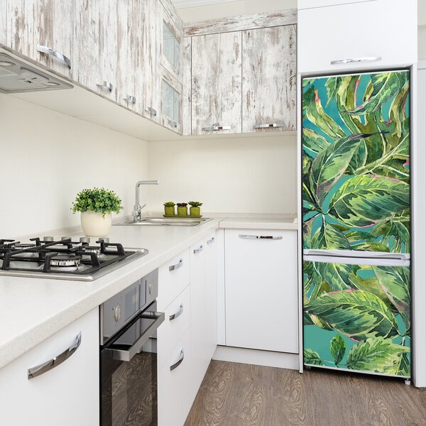 Fototapeta na ledničku Tropické listí FridgeStick-70x190-f-108364135