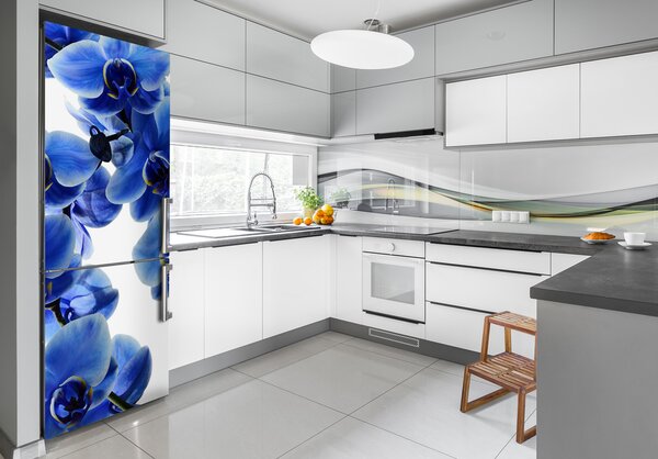 Nálepka fototapeta na ledničku Květ orchideje FridgeStick-70x190-f-108719239