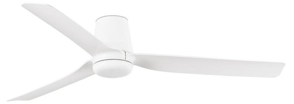 FARO 33828 - Stropní ventilátor PUNT TUB M bílá pr. 130 cm + dálkové ovládání