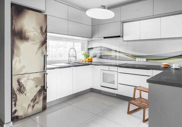 Nálepka fototapeta na ledničku Palmy FridgeStick-70x190-f-108326121