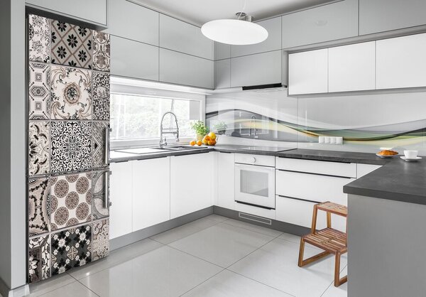 Nálepka na ledničku Keramické kachličky FridgeStick-70x190-f-108637684