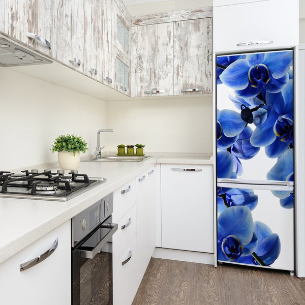 Nálepka fototapeta na ledničku Květ orchideje FridgeStick-70x190-f-108719239