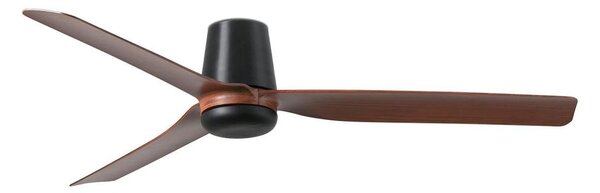 FARO 33831 - Stropní ventilátor PUNT TUB M hnědá/černá pr. 130 cm + DO