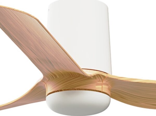 FARO 33833 - Stropní ventilátor MINI PUNT TUB S hnědá/bílá pr. 90 cm + DO
