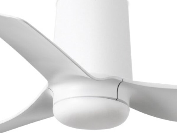 FARO 33832 - Stropní ventilátor MINI PUNT TUB S bílá pr. 90 cm + DO