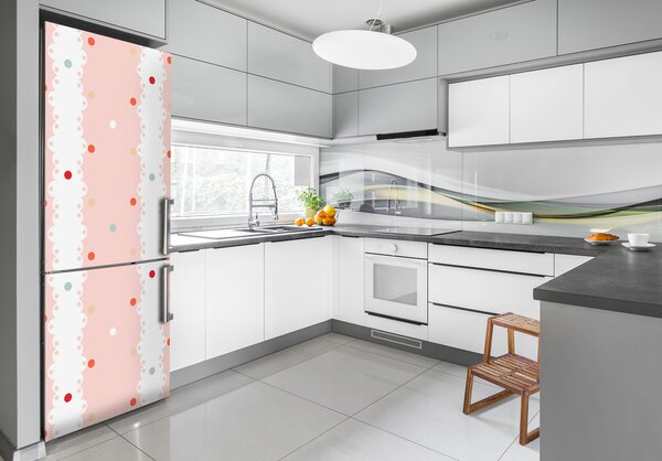 Nálepka na ledničku Barevné tečky pozadí FridgeStick-70x190-f-109786141