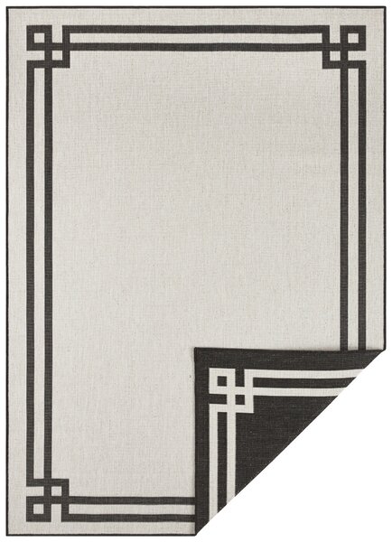 NORTHRUGS - Hanse Home koberce Kusový koberec Twin Supreme 104145 Black/Cream - 120x170 cm