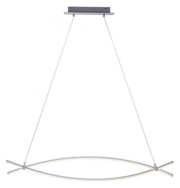 JUST LIGHT. 15382-55 - LED Lustr na lanku MAJA 2xLED/8,4W/230V chrom