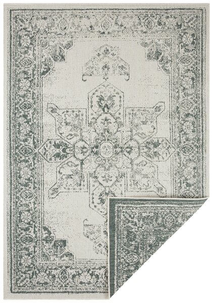 NORTHRUGS - Hanse Home koberce Kusový koberec Twin Supreme 104139 Green/Cream – na ven i na doma - 200x290 cm