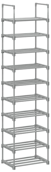 REGÁL NA BOTY, šedá, 45/174/30 cm Boxxx - Online Only šatny & botníky, Online Only