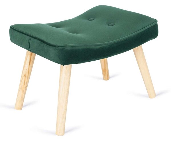 Křeslo Hatren Velvet, zelená