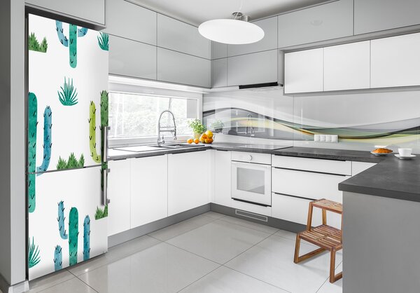 Nálepka fototapeta na ledničku Kaktury FridgeStick-70x190-f-112541651