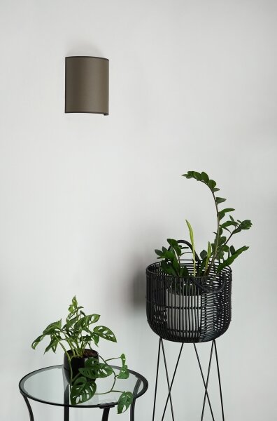Brilagi - Nástěnné svítidlo SEMI 1xE27/15W/230V pr. 20 cm hnědá