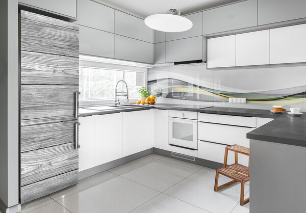 Nálepka tapeta na ledničku Dřevěné pozadí FridgeStick-70x190-f-112521455