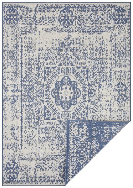 NORTHRUGS - Hanse Home koberce Kusový koberec Twin Supreme 104134 Blue/Cream - 80x150 cm