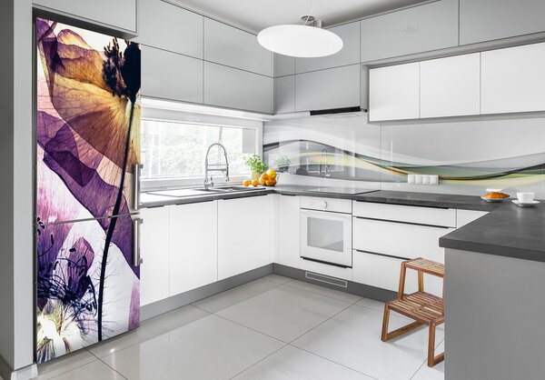 Nálepka fototapeta na ledničku Mák FridgeStick-70x190-f-113859172