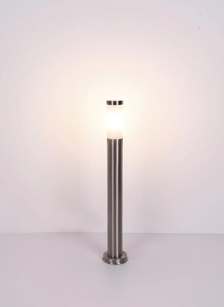 Globo 31588 - Venkovní lampa BOSTON 1xE27/23W/230V IP44 80 cm lesklý chrom