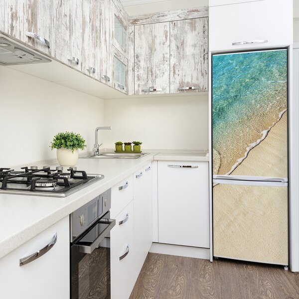 Nálepka na ledničku samolepící Mořská vlna FridgeStick-70x190-f-115691899