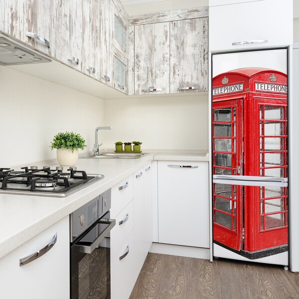 Nálepka na ledničku Telefonní budka FridgeStick-70x190-f-117433861