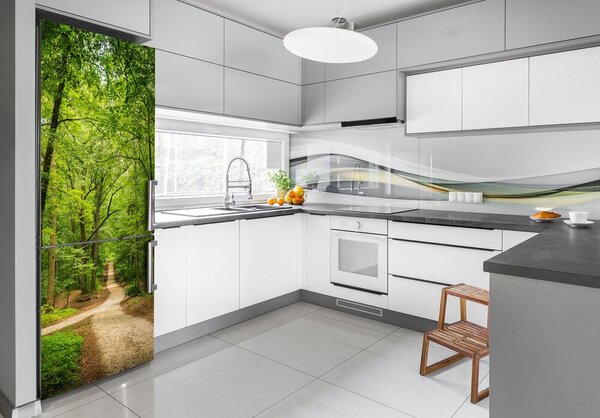 Nálepka na ledničku Stezka v lese FridgeStick-70x190-f-117628205