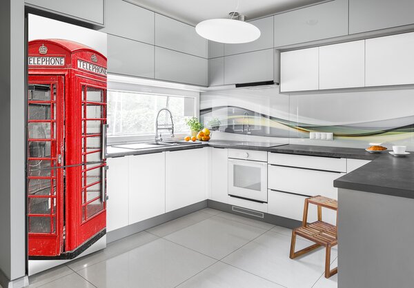 Nálepka na ledničku Telefonní budka FridgeStick-70x190-f-117433861
