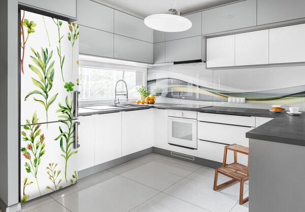 Fototapeta na ledničku Plevel a bylinky FridgeStick-70x190-f-117915031