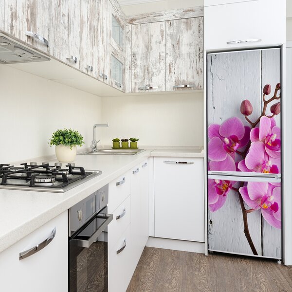 Foto nálepka tapeta lednička Orchidej FridgeStick-70x190-f-118409675