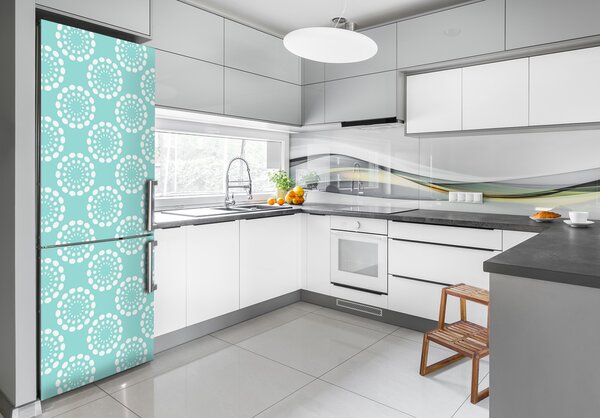 Nálepka tapeta na ledničku Gemetrické pozadí FridgeStick-70x190-f-118201972