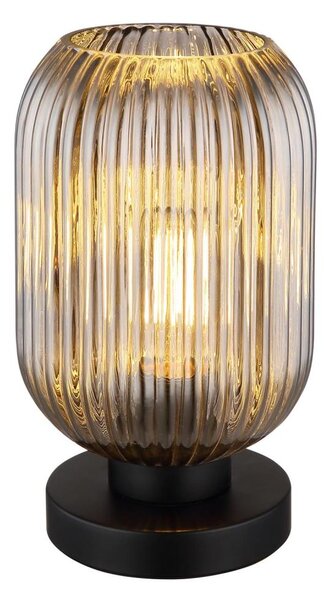 Globo 15469TS - Stolní lampa NORMY 1xE27/40W/230V šedá
