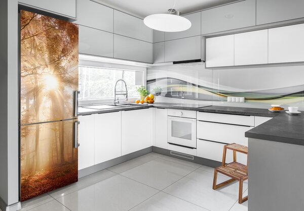 Nálepka na ledničku samolepící Podzimní les FridgeStick-70x190-f-119225469